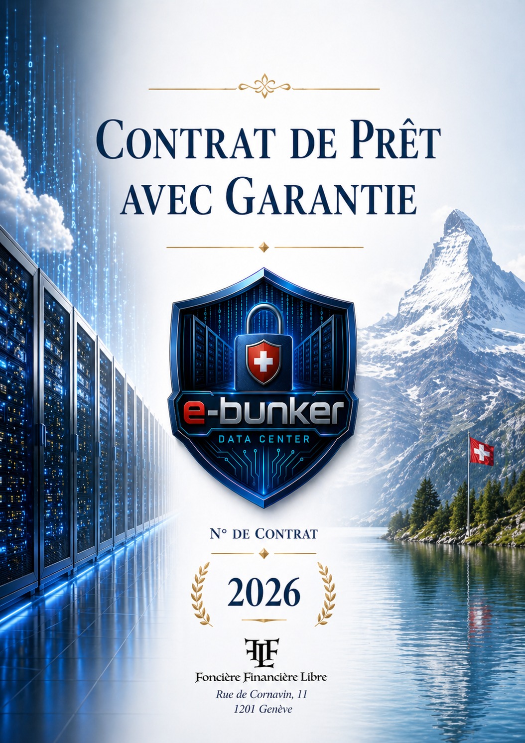 Contrat de prêt avec garantie e-bunker